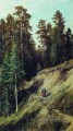 im Wald aus dem Wald mit Pilzen 1883 klassische Landschaft Ivan Ivanovich Bäume